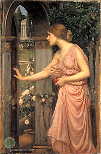 Psyche Entering Garden