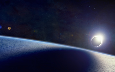 Annular Eclipse 2012 by Chet Apichet, International Space Station