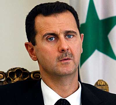 Bashar al Assad chart