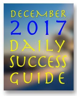 Daykeeper Daily Success Guide Astrology Forecast, December 2017
