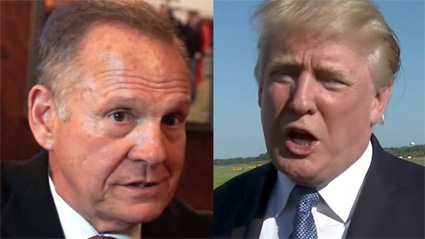 Moore Defeated; Trump Wins Biggest Loser