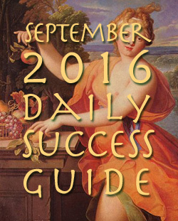 Daily Success Guide Free Daily Astrology Forecast, September 2016