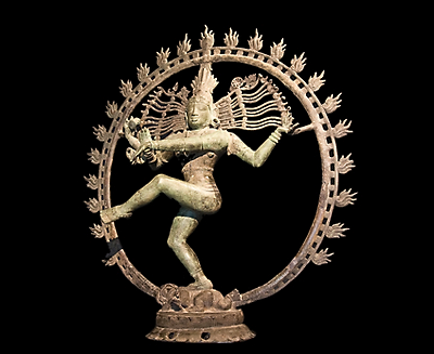 Pluto Transformations - Shiva dancing over Maya