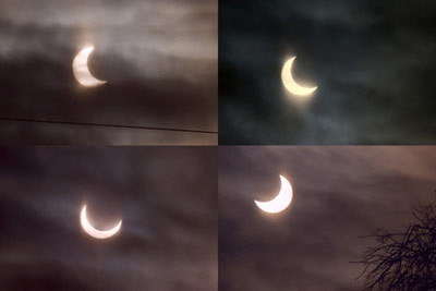Solar eclipses, summer 2011