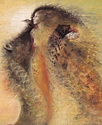 Tlazolteotl, Toltec Earth Mother Goddess