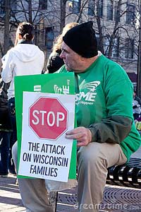 Astrology of the WIsconsin Protests